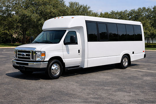 18-passenger minibus available for charter in Waterbury, CT