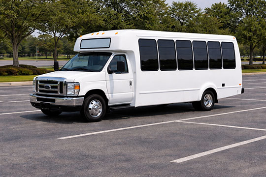 20-passenger minibus available for charter in Waterbury, CT
