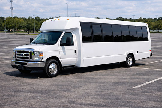 25-passenger minibus available for charter in Waterbury, CT